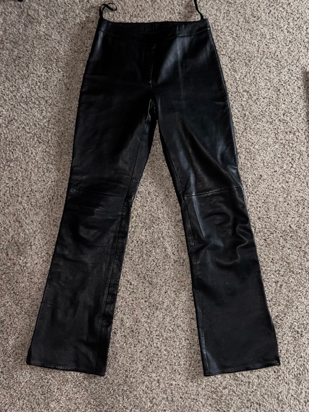 Cache’ Buttery Soft Dark Chocolate Leather Pants Sz 6